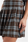 Мини-юбка в клетку артикул 153786602