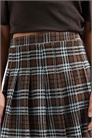 Мини-юбка в клетку артикул 153786602