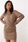 Мини-платье с рукавами-гофре артикул 148382767