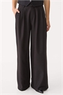 Высокие брюки с очень широкими брючинами и регулируемой длиной артикул 149981239