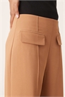 Брюки с длинным кроем и двойными карманами артикул 140988574