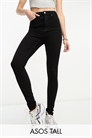ASOS DESIGN — джинсы-скинни для высоких артикул 126664920