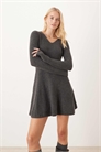Мини-платье из трикотажа в стиле скейтер артикул 149248941