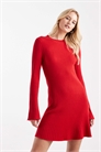 Мини-платье-скатер из трикотажа артикул 148251943