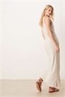 ASOS DESIGN: Макси-платье из льна с косыми бретелями и закрученными концами для высоких девушек артикул 141500745