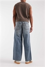 Джинсы очень свободного кроя артикул 149967581