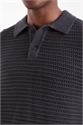 Трикотажная рубашка-поло с короткими рукавами артикул 150149912