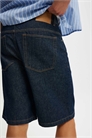 Шорты из джинсовой ткани свободного кроя артикул 155032495