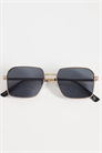 Солнцезащитные очки квадратной формы из металла артикул 156282159