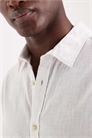 Рубашка из смешанного льна артикул 155176135
