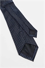 Галстук с геометрическим рисунком в горошек артикул 151184390