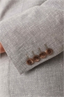 Приталенный блейзер из смешанного льна артикул 141306103