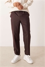 Стильные брюки зауженного кроя артикул 145571581