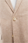 Блейзер приталенного кроя из смешанного льна премиум-класса артикул 134227033