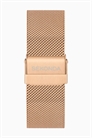 Универсальные смарт-часы Motion Plus с корпусом из розового золота и сетчатым браслетом из нержавеющей стали с ЖК-циферблатом артикул 136909477