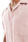 Рубашка с эффектом льна co-ord артикул 145574152