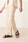 Брюки из льна свободного кроя Brody артикул 143215128
