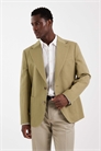 Костюмный пиджак из льна с высокой долей натурального волокна в стиле «микс-энд-матч» артикул 154140528