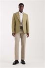 Костюмный пиджак из льна с высокой долей натурального волокна в стиле «микс-энд-матч» артикул 154140528
