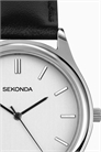 Часы Sekonda Evans с круглым циферблатом диаметром 38 мм, серебристого цвета артикул 150323704