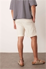 Шорты из смешанного льна с прямым кроем артикул 139561246