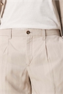 Брюки из смешанного льна, приталенный крой co-ord артикул 146141516