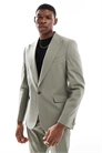 Пиджак приталенного кроя из смешанного льна артикул 138518692
