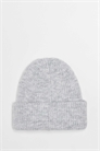 Унисекс-шапка с логотипом в сером меланжевом цвете артикул 145946430