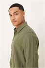 Расслабленная рубашка Sealane оливкового цвета - MGREEN артикул 150171379