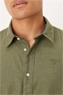 Расслабленная рубашка Sealane оливкового цвета - MGREEN артикул 150171379