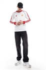 Футболка с длинным рукавом adidas Football Manchester United, юбилейная серия 91 артикул 138324692