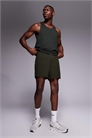 Шорты Icon для тренировок длиной 5 дюймов с быстрым высыханием и карманами на молнии артикул 148516863