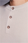 Трикотажная рубашка с длинными рукавами и ребристой отделкой артикул 149427344