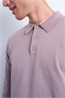 Классическая трикотажная рубашка-поло на пуговицах артикул 147898798