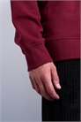 Легкая толстовка премиум-класса с увеличенным кроем, бордового цвета артикул 149141289
