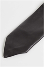 Тонкий кожаный галстук артикул 156088852