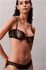 Сексуальный атласный бюстгальтер с открытой спинкой артикул 154756985