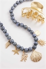 Ожерелье с подвесками в морском стиле артикул 153723877