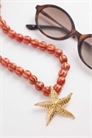 Колье с крупными бусинами в виде морской звезды артикул 153723871