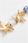 Серьги-капли с искусственными жемчужинами в виде морских звезд артикул 153723866