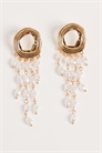 Серьги-подвески с кисточками из искусственного жемчуга от Whirlpool артикул 153723851