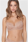 Бюстгальтер-балконет с веническим кружевом и легкой подкладкой артикул 156298957