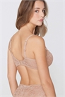 Бюстгальтер-балконет с веническим кружевом и легкой подкладкой артикул 156298957