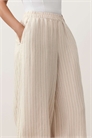 Брюки-блумеры из 100% льна артикул 156381581