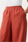 Брюки-блумеры из 100% льна артикул 156381456
