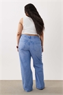 ASOS DESIGN — джинсы «dad jeans» с широкими брючинами для полных артикул 153838895