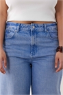 ASOS DESIGN — джинсы «dad jeans» с широкими брючинами для полных артикул 153838895