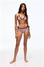Контрастные трусики-бикини бразильского кроя артикул 156267729