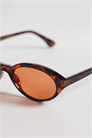 Узкие овальные солнцезащитные очки артикул 155057458