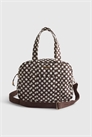 Сумка-тоут с стеганым узором в горошек артикул 156335399